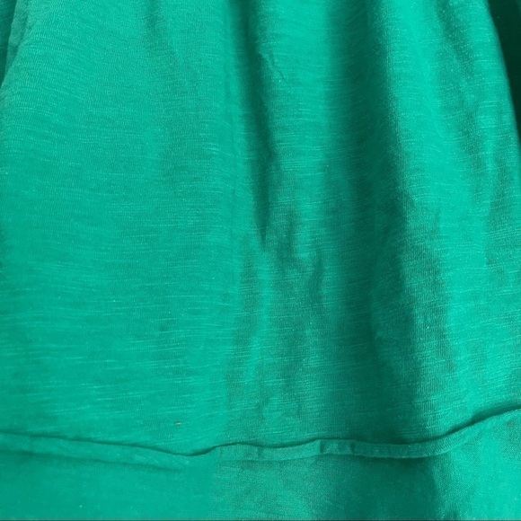 dex Teal Lace Embroidered Neckline Sleeveless Top US 4-5 Girls - Picture 3 of 5